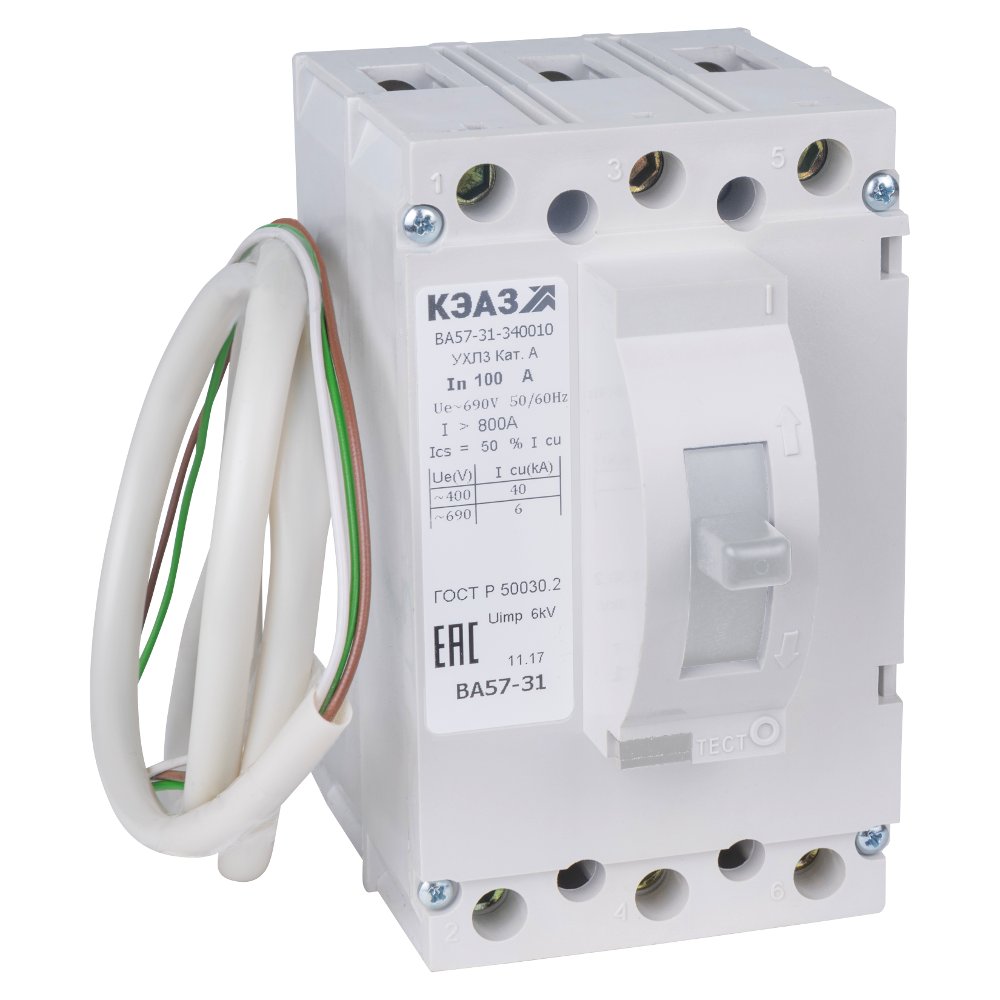 ВА57-31-341810-31,5А-400-690AC-НР230AC/220DC-УХЛ3