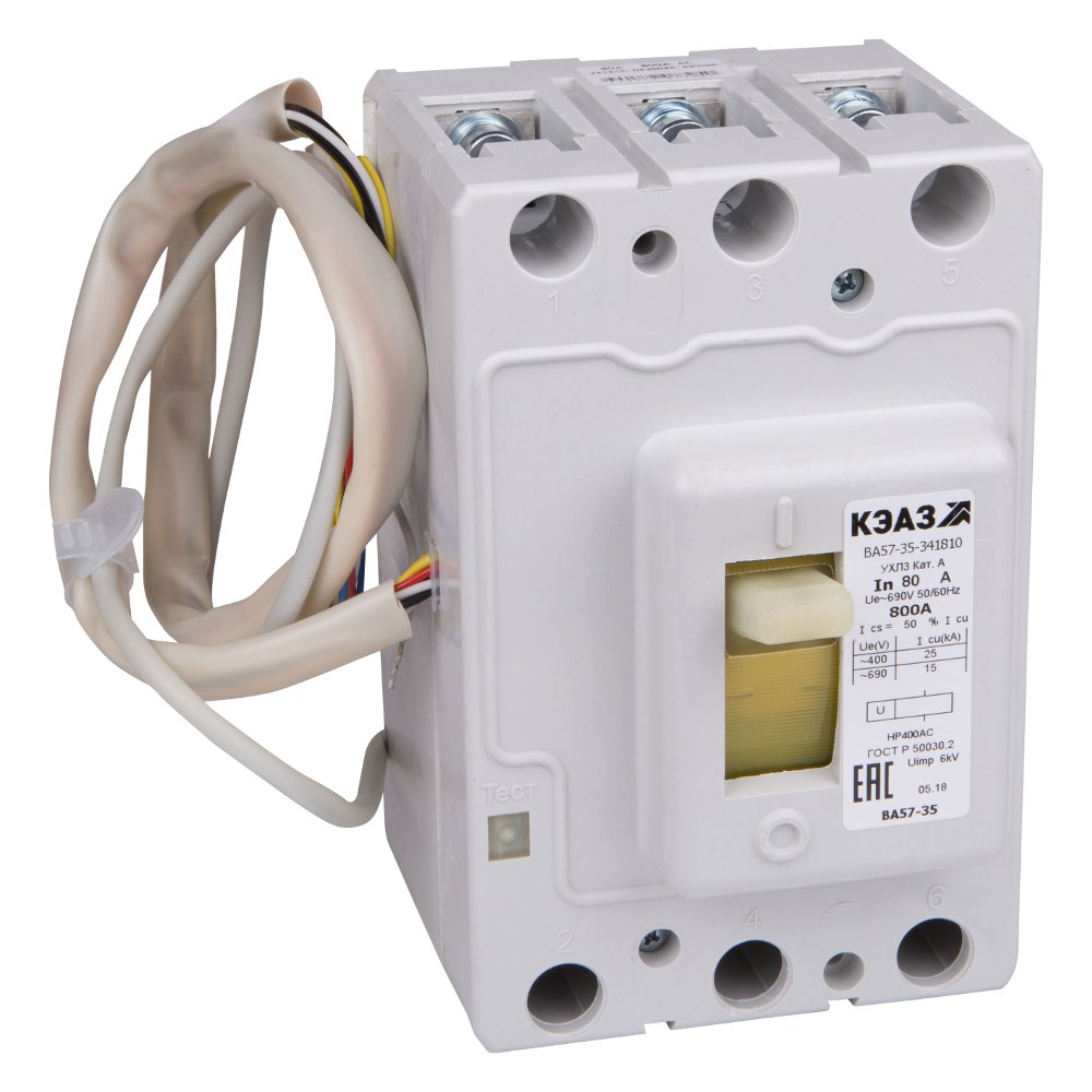 ВА57-35-621810-16А-440DC-НР230AC/220DC-УХЛ3