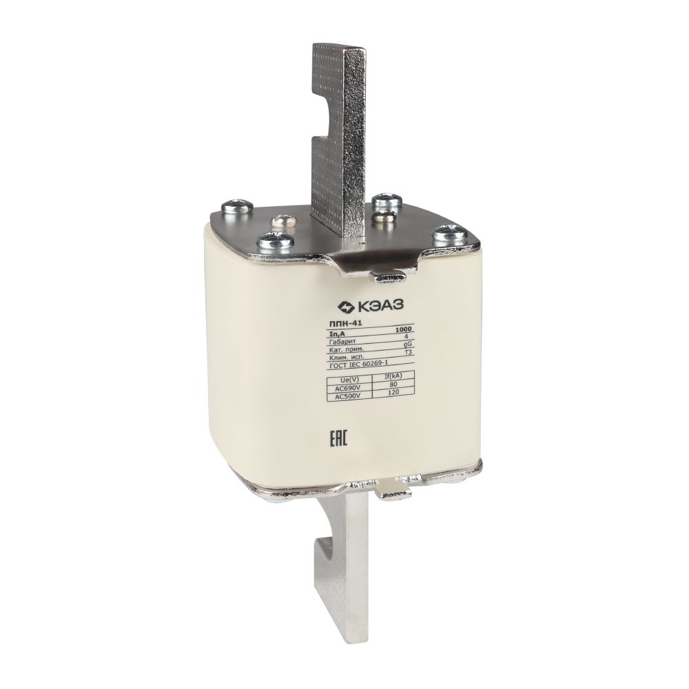 Вставка плавкая ППН-41-X3-4-1250А-УХЛ3