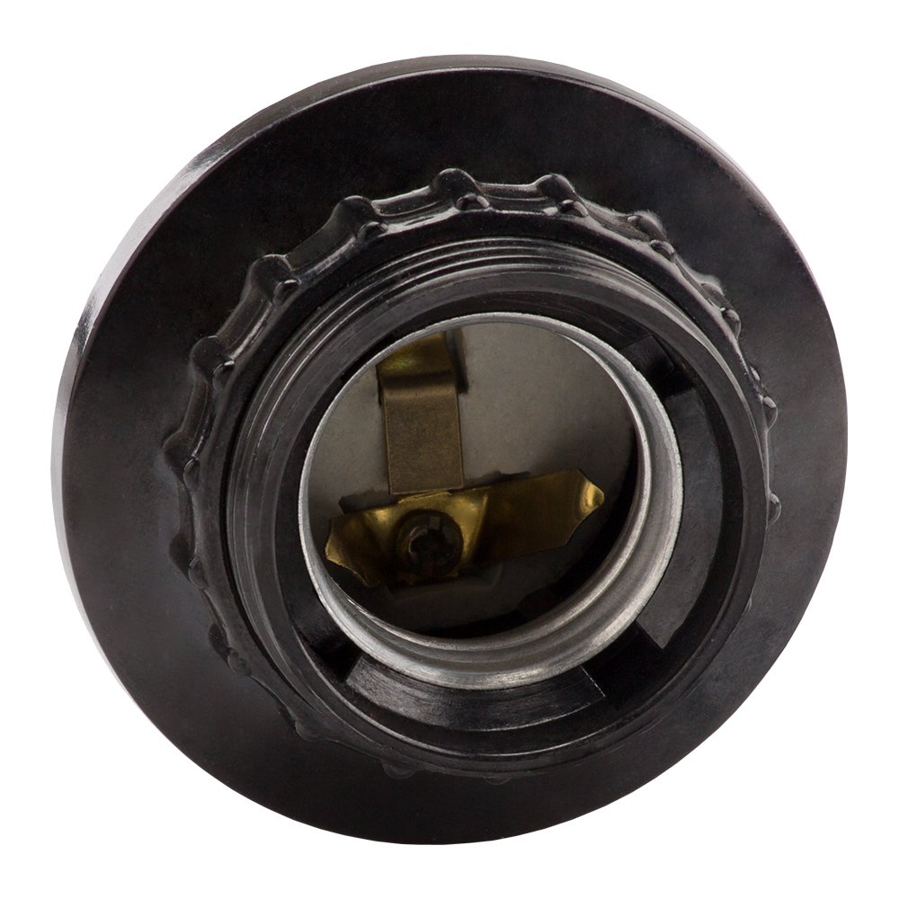 Патрон Е27 карболитовый-люстровый-М10