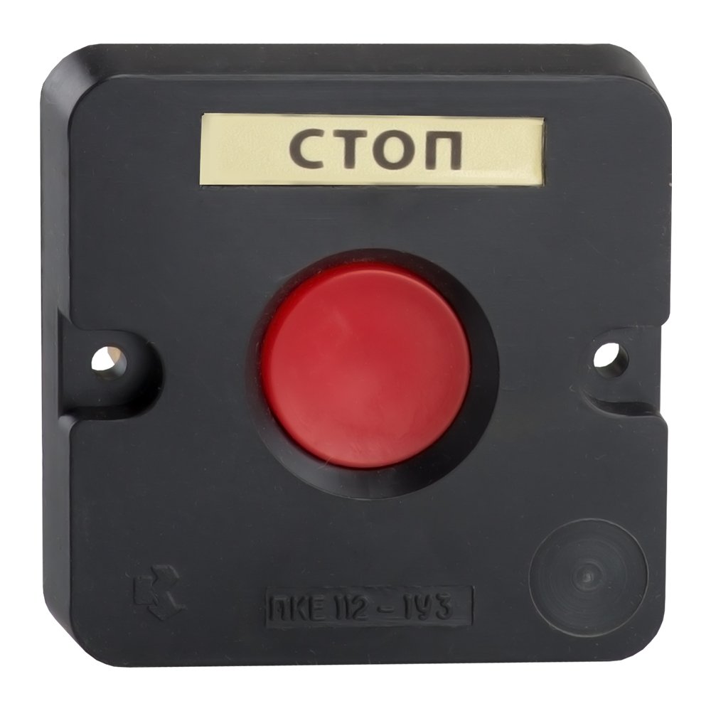 ПКЕ 112-1-У3-IP40 (красная кнопка)