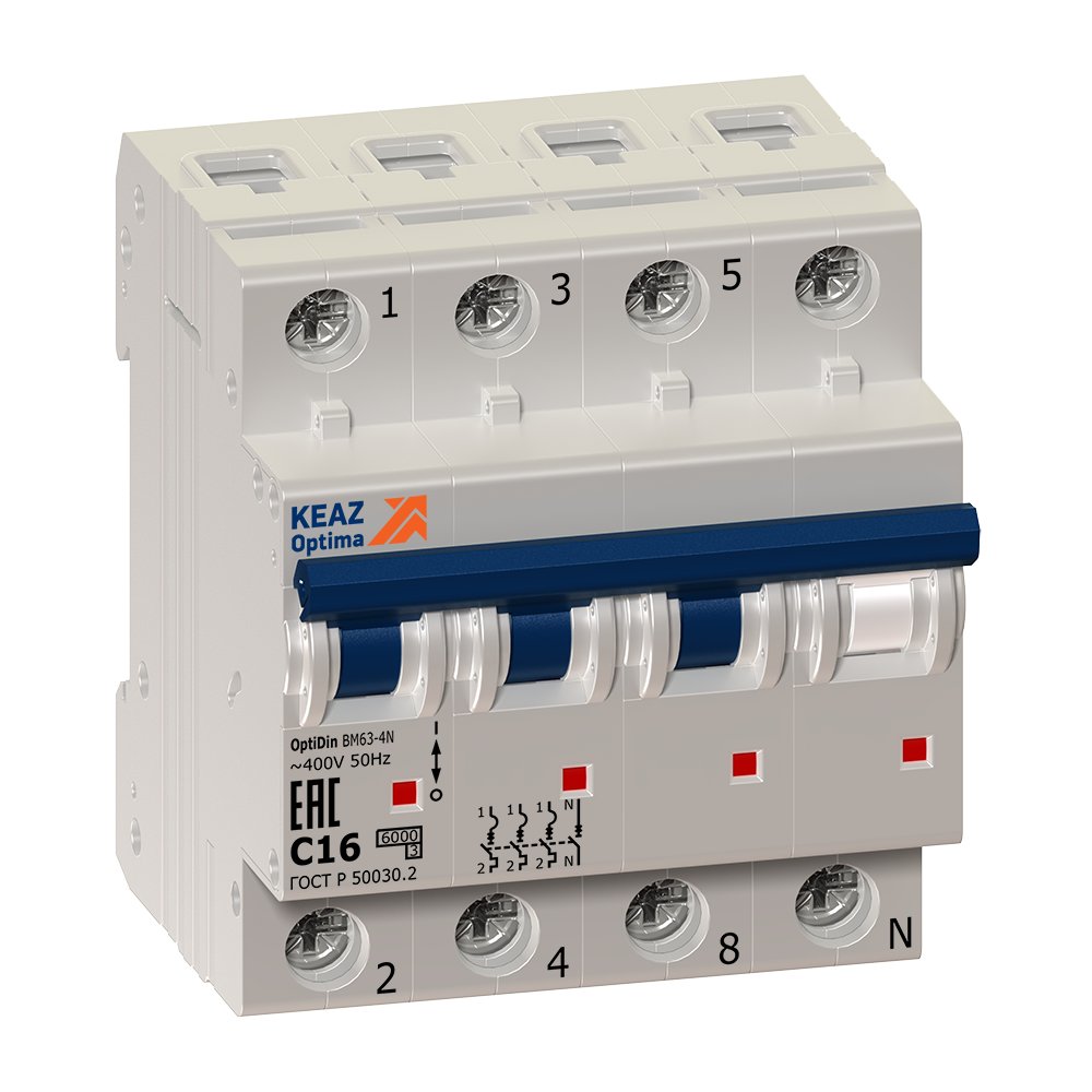 OptiDin BM63-4NB20-H5-УХЛ3