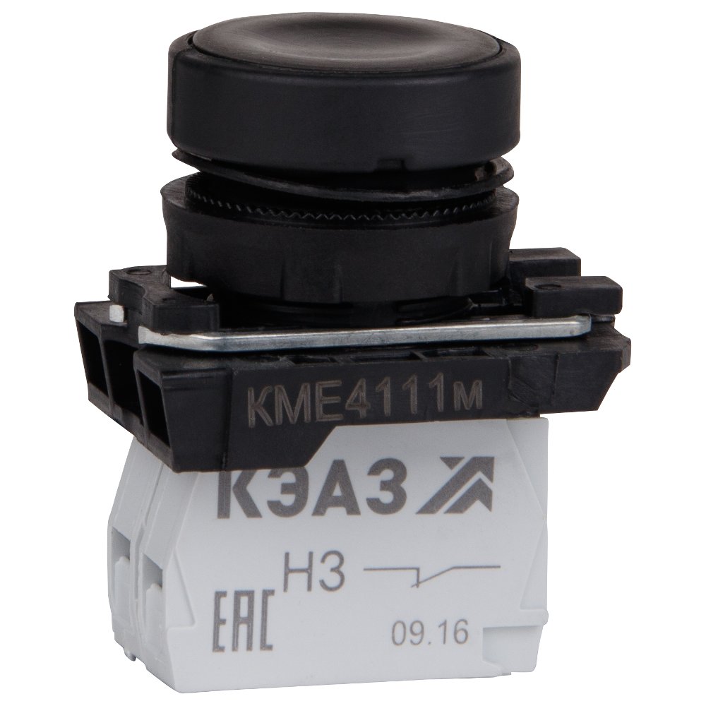 КМЕ4111м-черный-1но+1нз-цилиндр-IP40