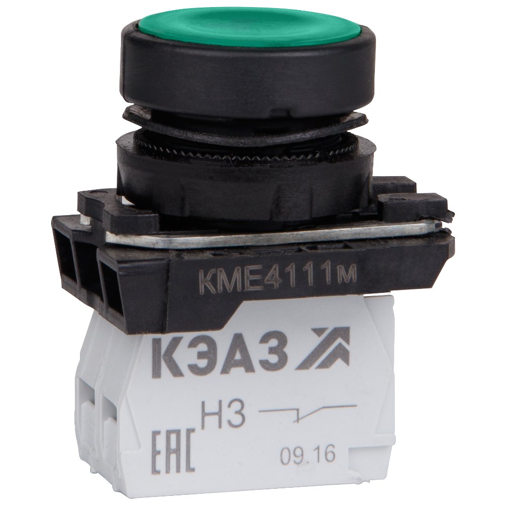 КМЕ4111м-зелёный-1но+1нз-цилиндр-IP40