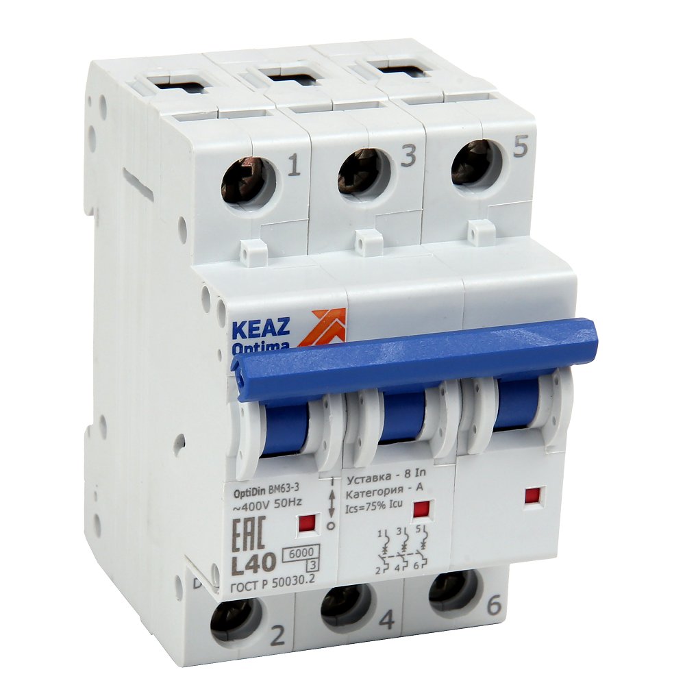 OptiDin BM63-3K5-УХЛ3 (6кА)