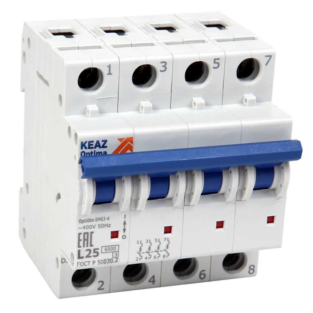 OptiDin BM63-4Z4-УХЛ3 (6кА)