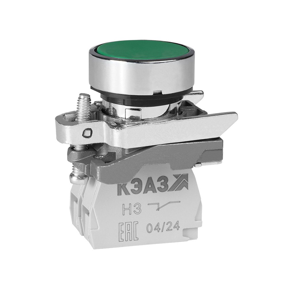 КМЕ4111мС-зелёный-1но+1нз-цилиндр-IP40