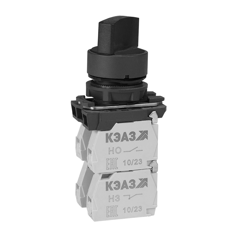 КПЕ1131Р-черный-3но+1нз-ручка-фикс-2поз-IP40