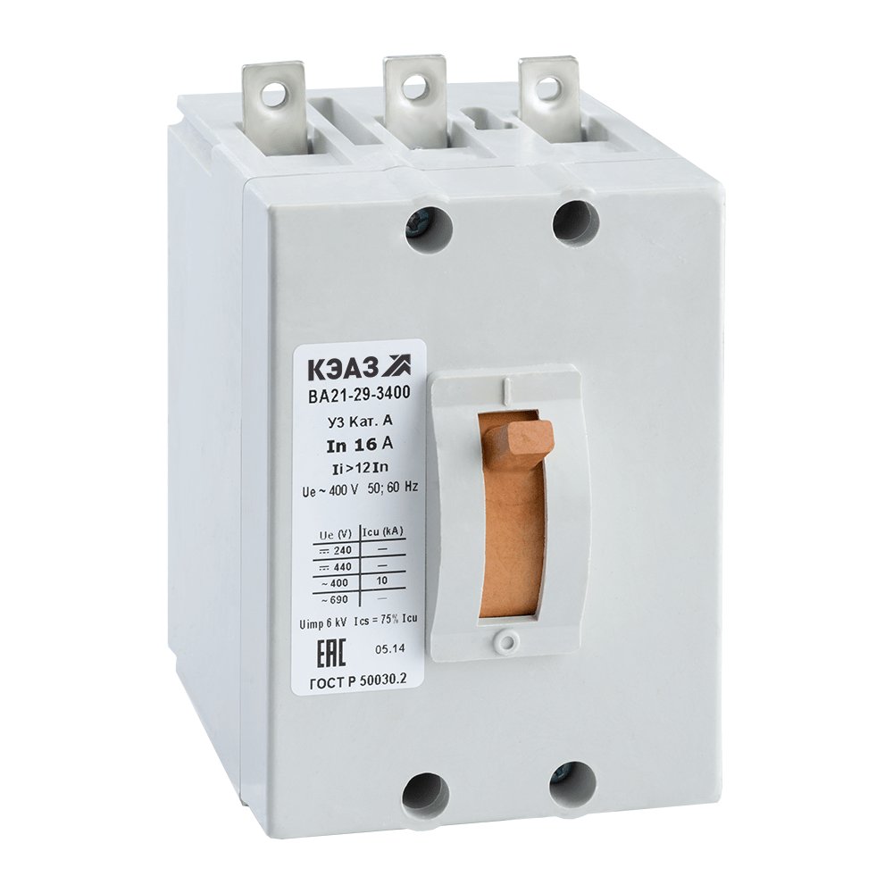 ВА21-29-342810-20А-6Iн-400AC-НР12AC/DC-З/П-У3-АЭС