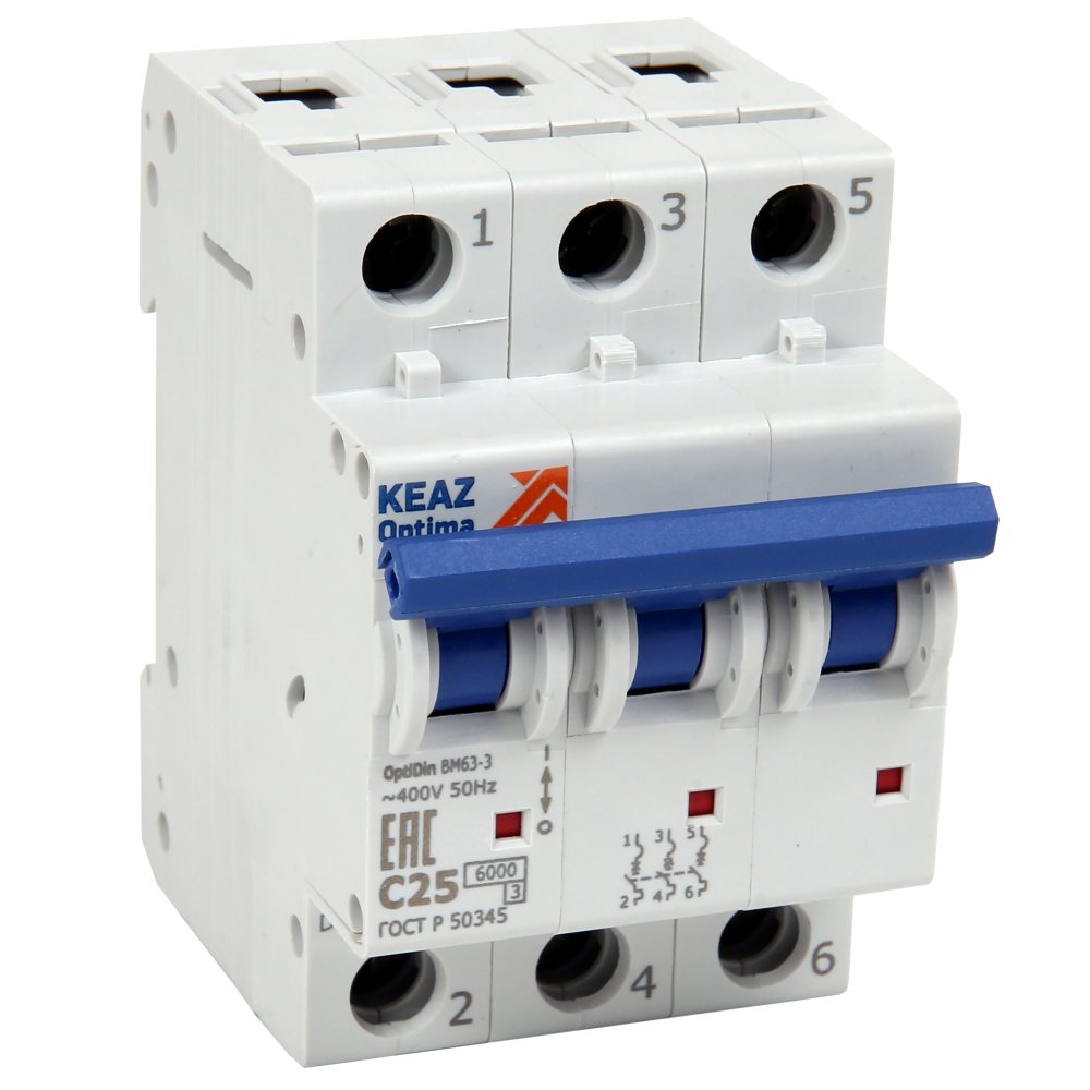 OptiDin BM63-3C10-УХЛ3 (6кА) инд упаковка