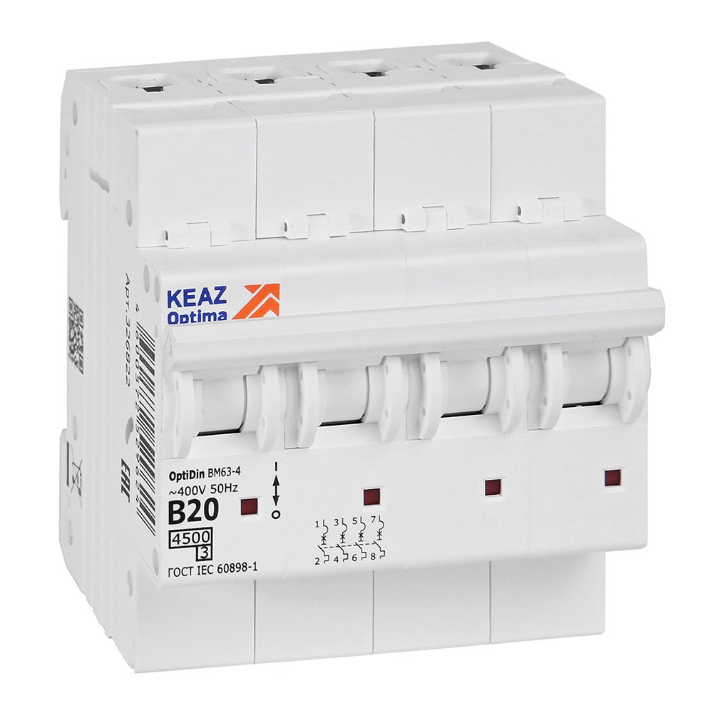 OptiDin BM63-4B20-4,5-УХЛ3 
