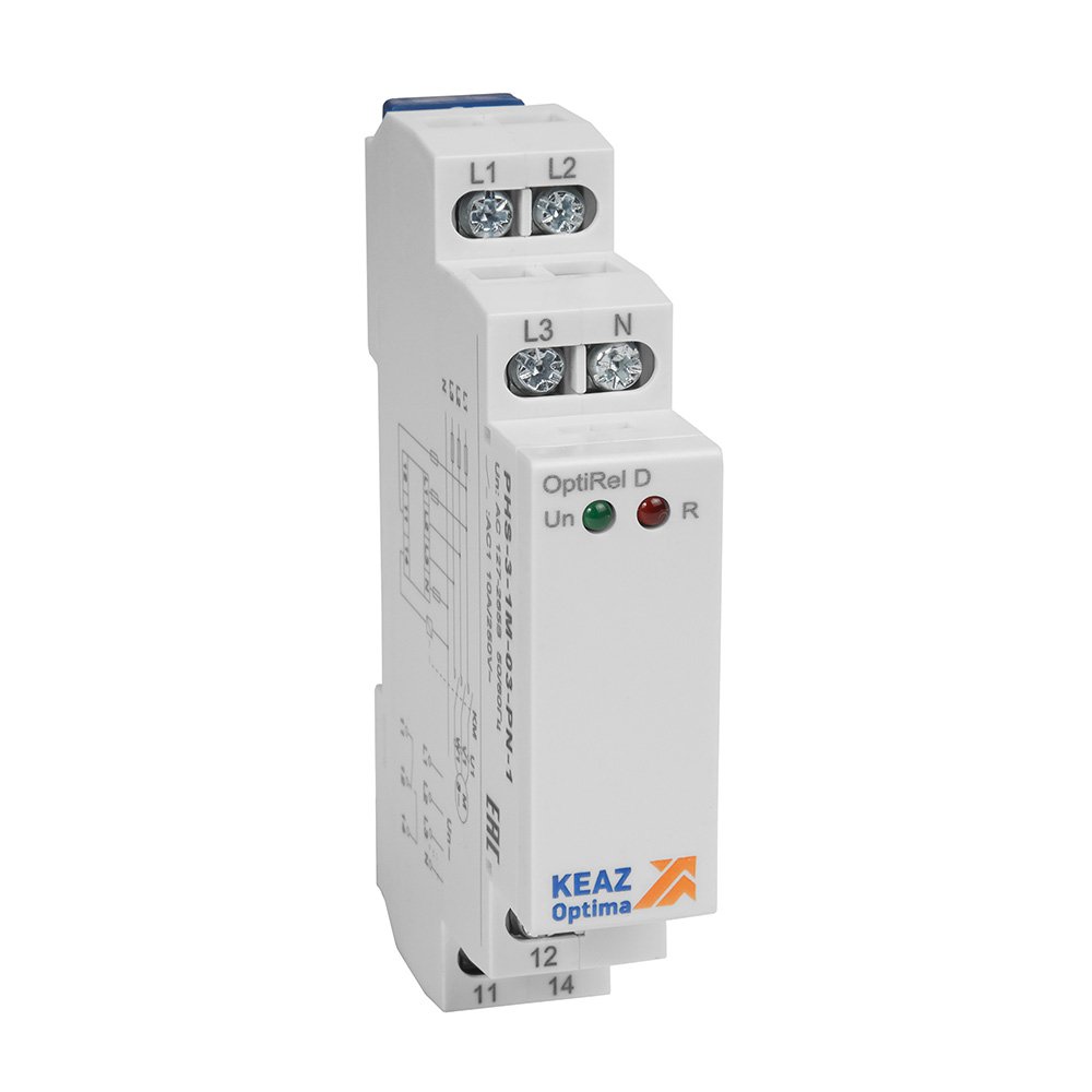 PHS-3-1M-03-PN-2 чередования обрыва фаз 3Ф+N 2СО