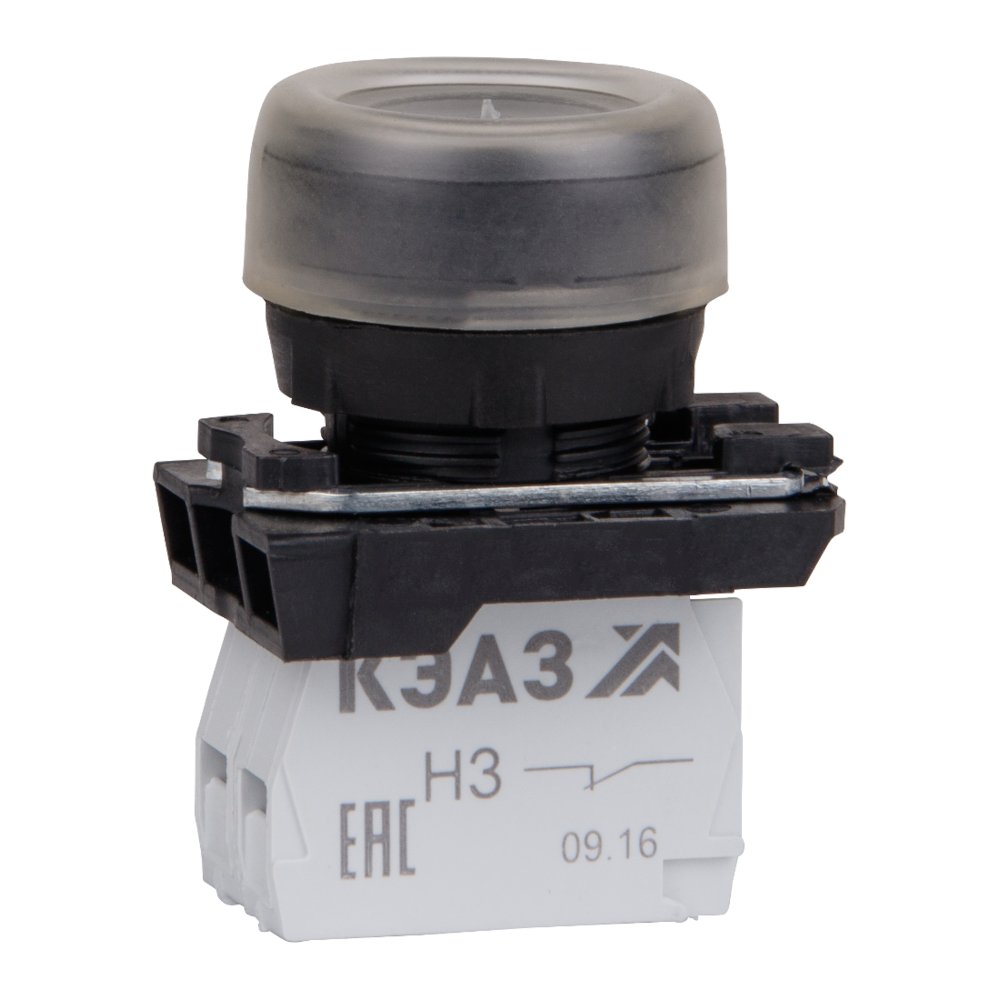 КМЕ4620м-черный-2но+0нз-цилиндр-IP65