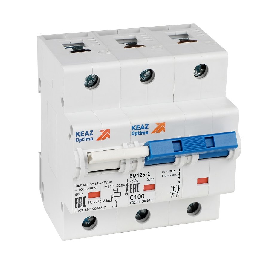 OptiDin BM125-2NC100-НР-8In-УХЛ3 