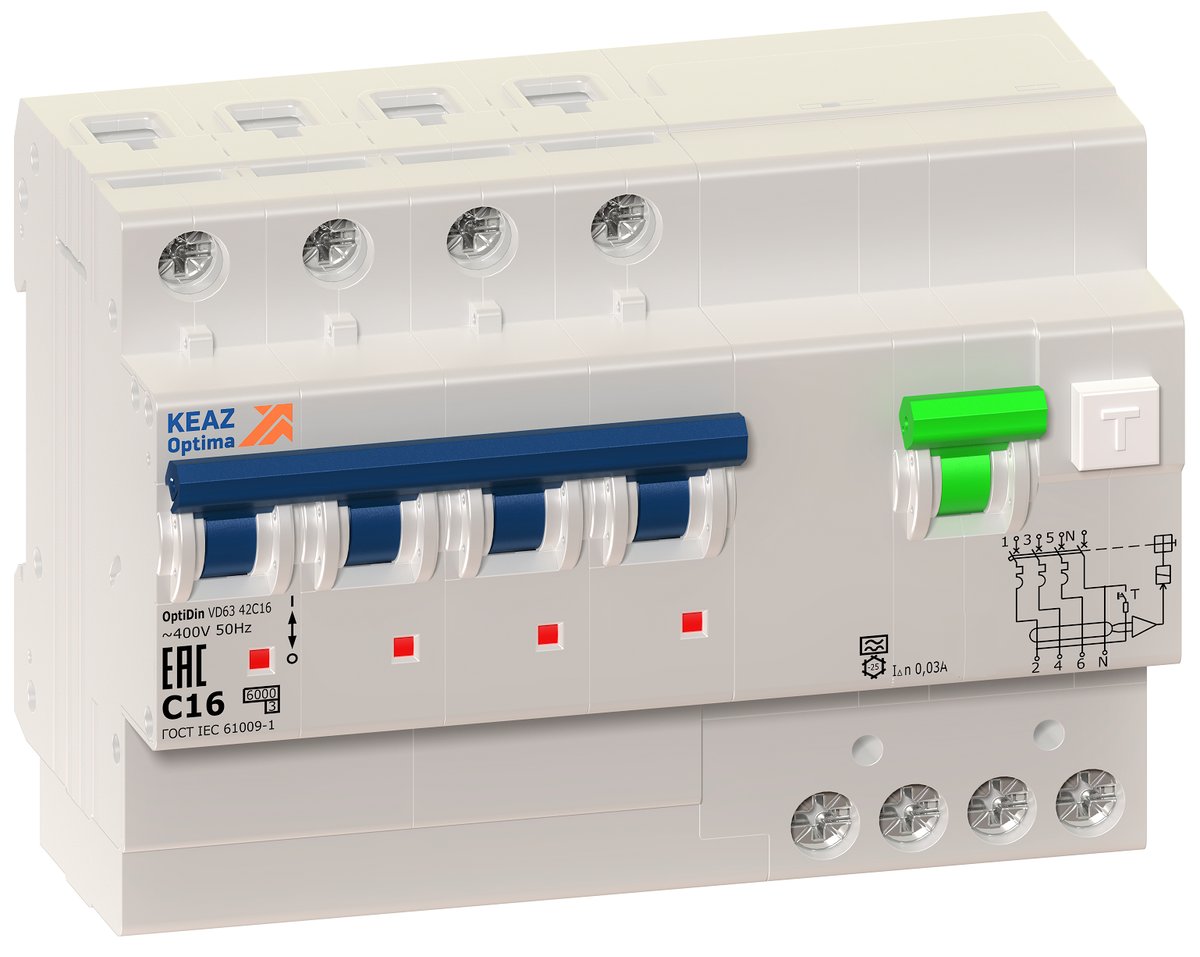 OptiDin VD63-44B32-AS-УХЛ4 (4P, B32, 300mA)