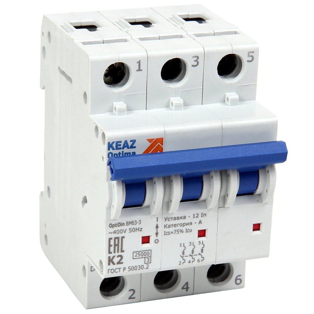 OptiDin ВМ63-3K25-20-УХЛ3