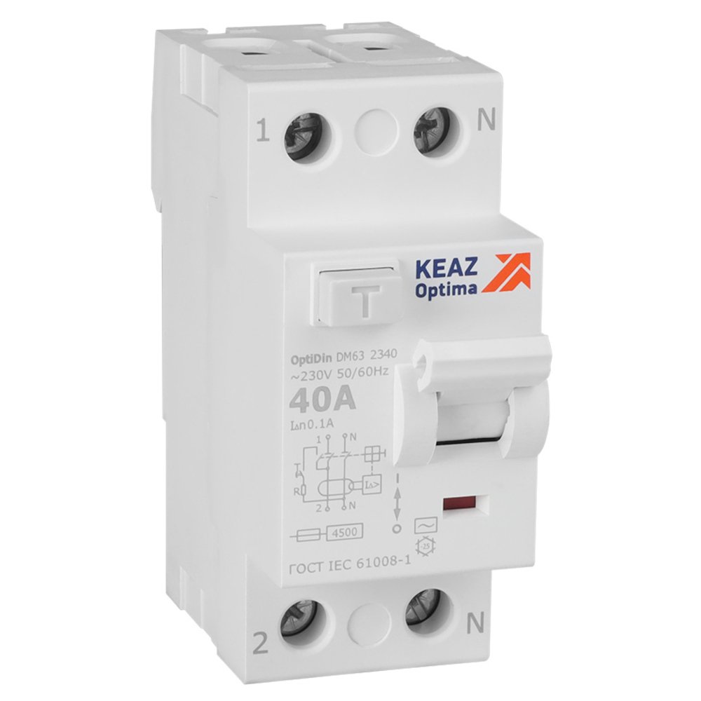 OptiDin DM63-2340-AC-4,5-УХЛ4 (2P, 40, 100mA) 