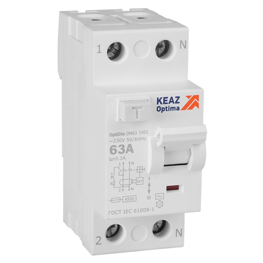OptiDin DM63-2463-AC-4,5-УХЛ4 (2P, 63, 300mA) 