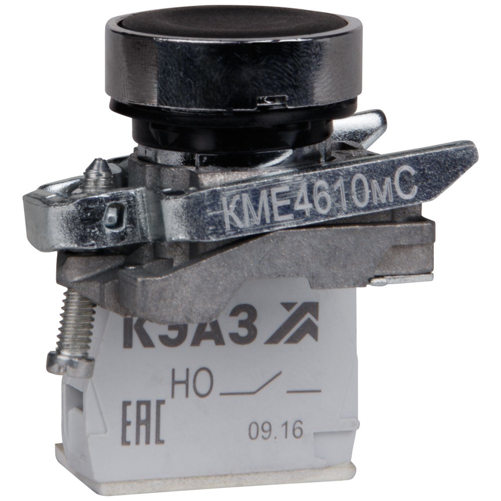 КМЕ4101мС-черный-0но+1нз-цилиндр-IP40