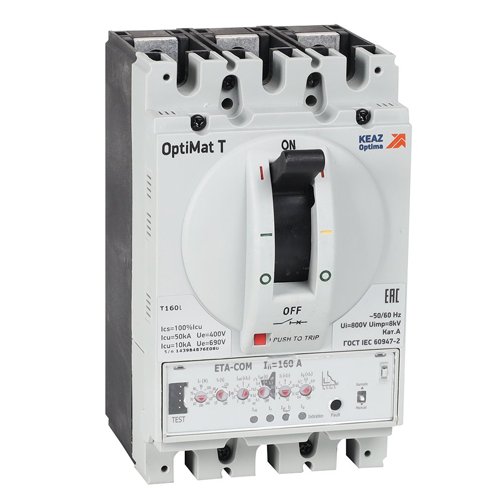 OptiMat T160L ETA 160A 4P