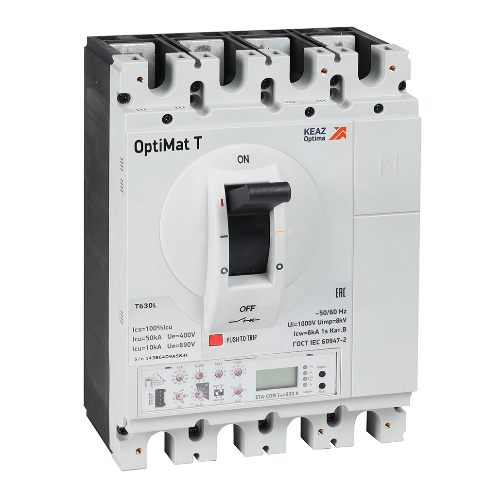 OptiMat T125M-RCA ETN 63A 4P