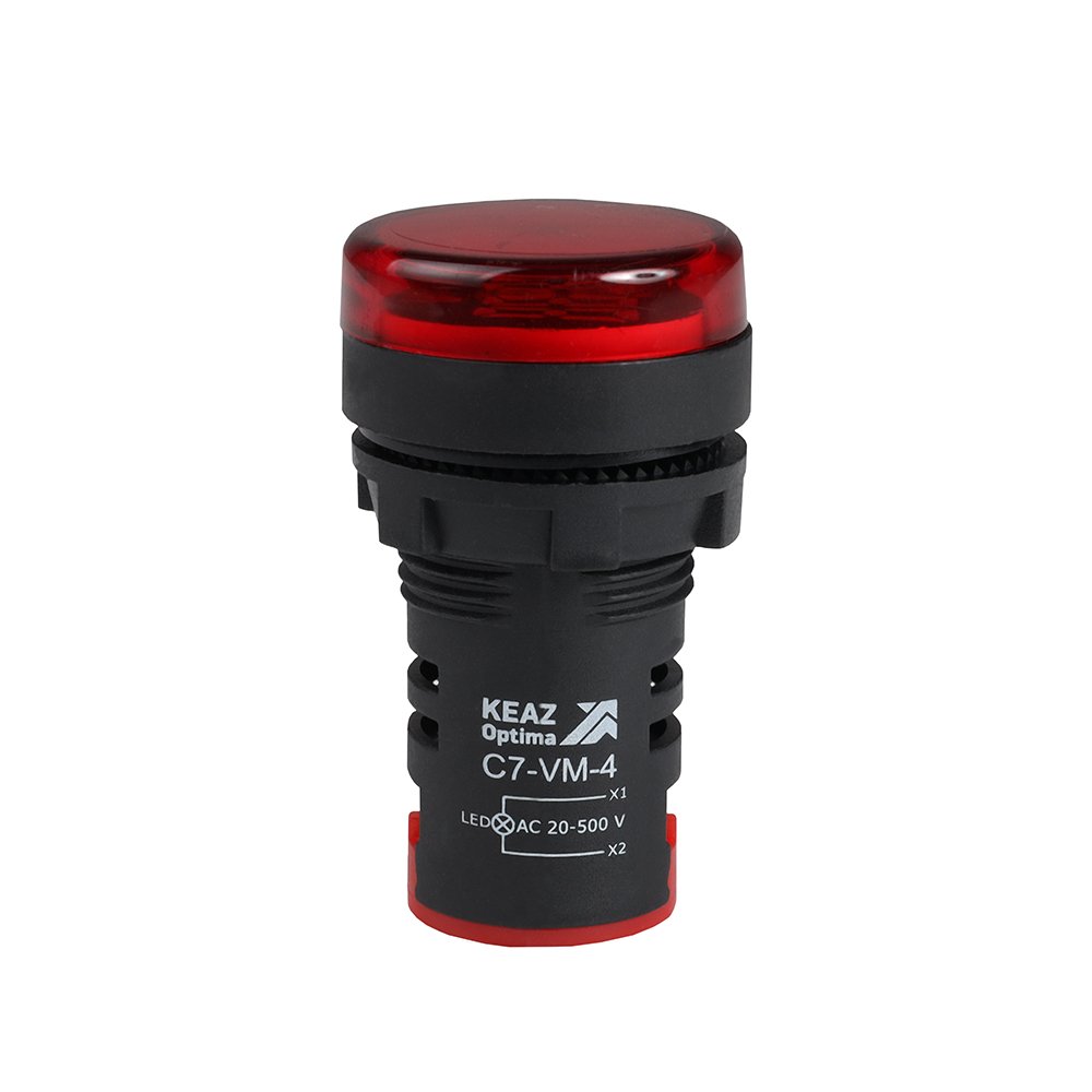 C7-VM-4 Индикатор напряжения красный 20-500 В AC AD22VM