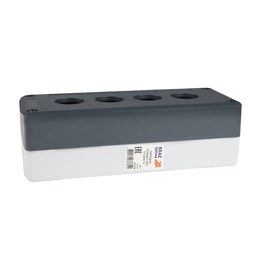 C7-BD67-4 Корпус кнопочного поста 4 отв. IP67 XALD04