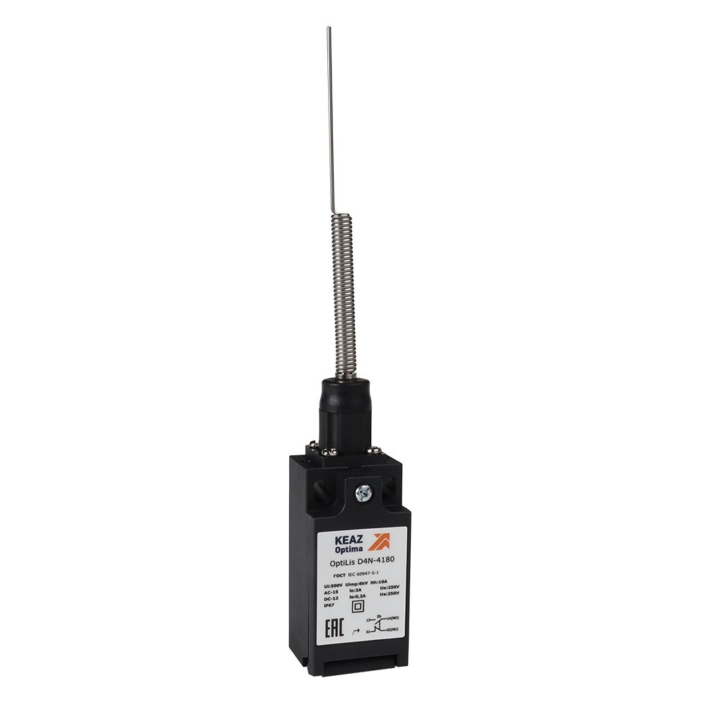 D4N-8187 пружина с наконечником пластиковым XCKT2107P16