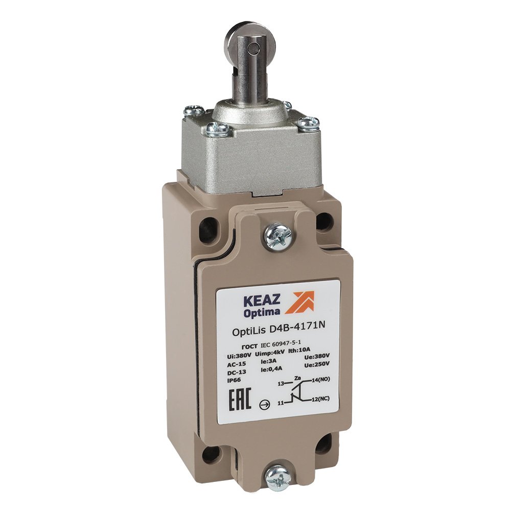 D4B-4172N толкатель роликовый поперечный металлический XCKJ103H29