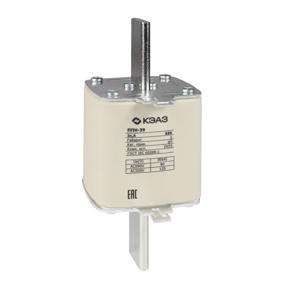 Вставка плавкая ППН-41-X3-4А-1250А-УХЛ3